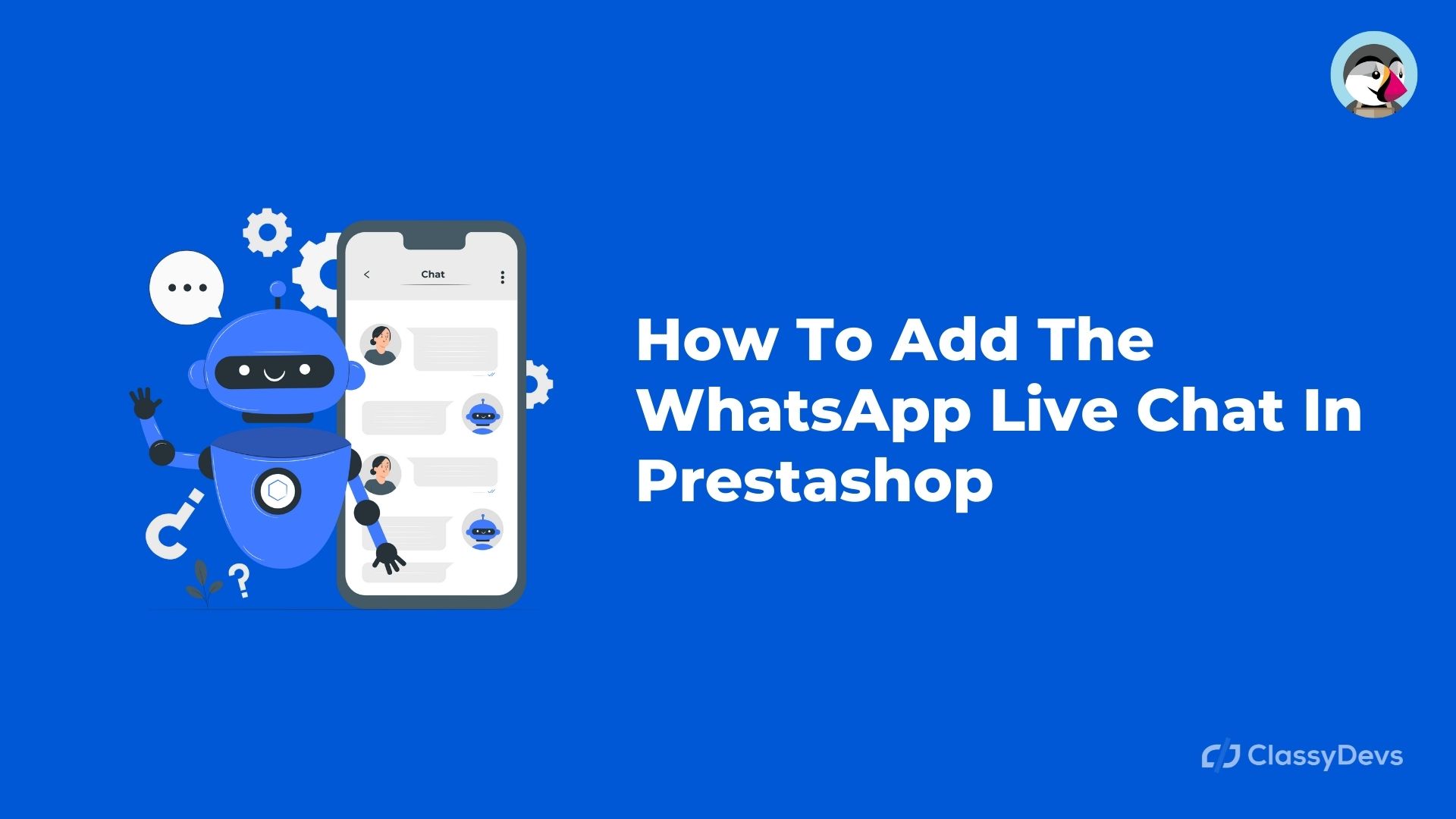 How To Add The WhatsApp Live Chat In Prestashop