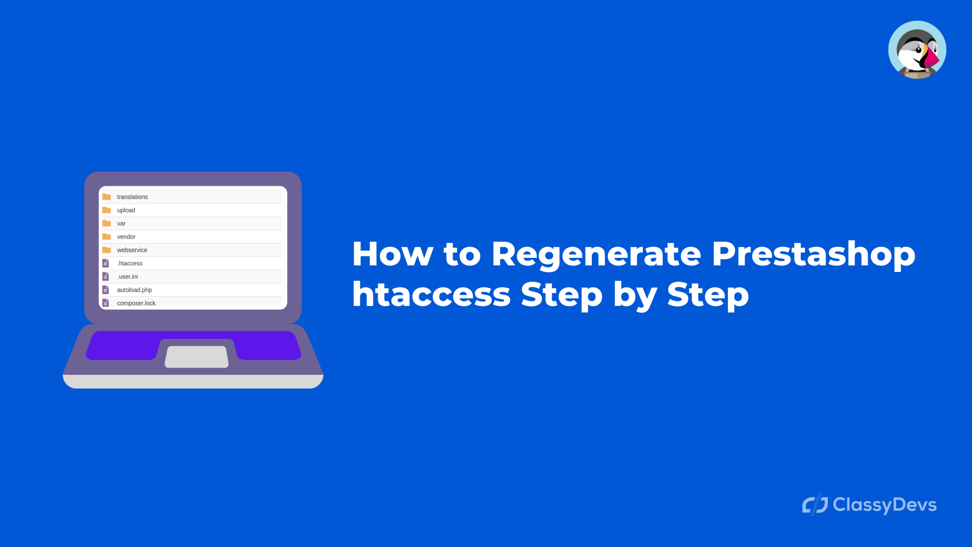 How to Regenerate Prestashop htaccess Step by Step