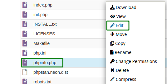 edit php file prestashop