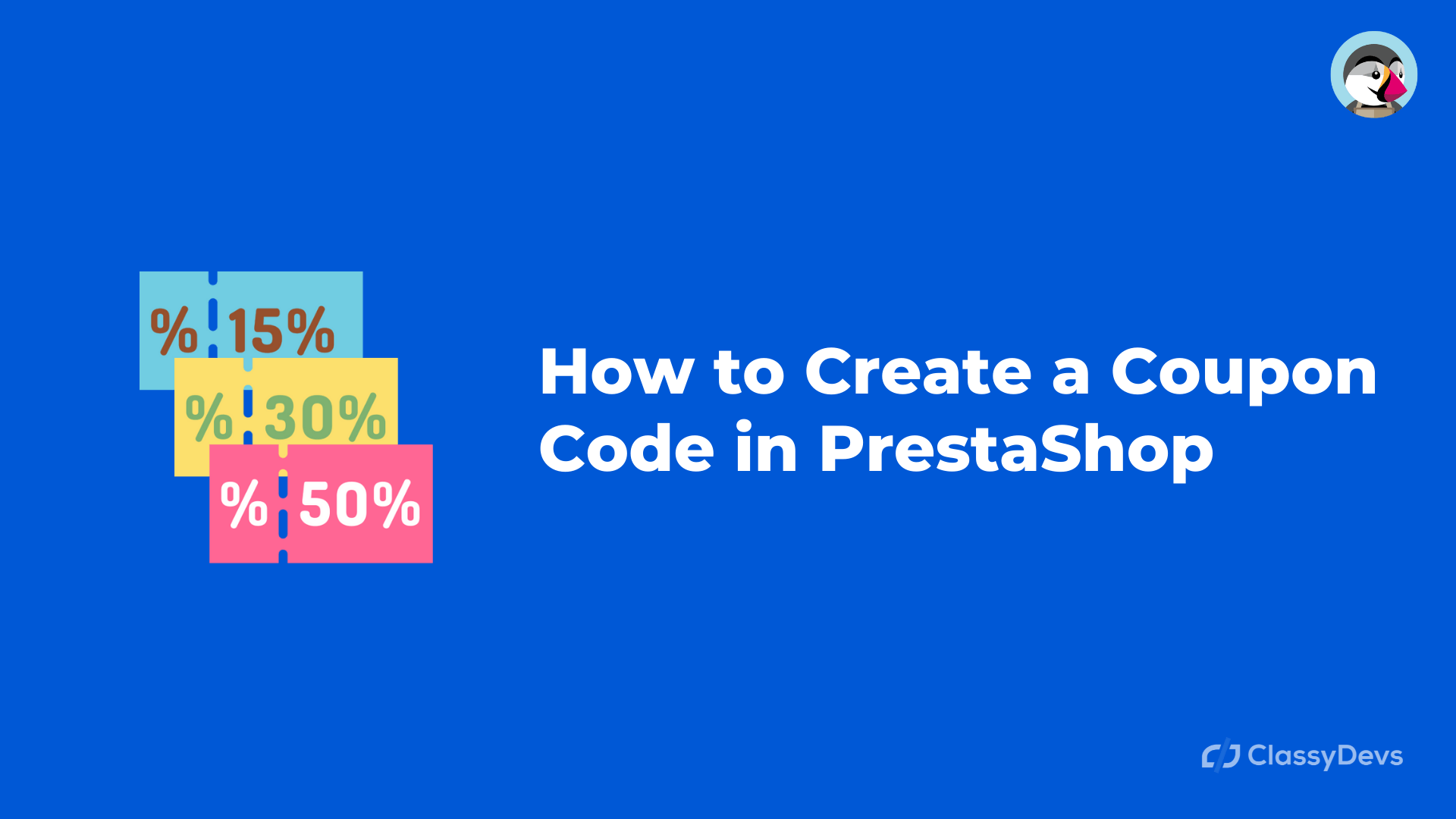 How to Create a Coupon Code in PrestaShop